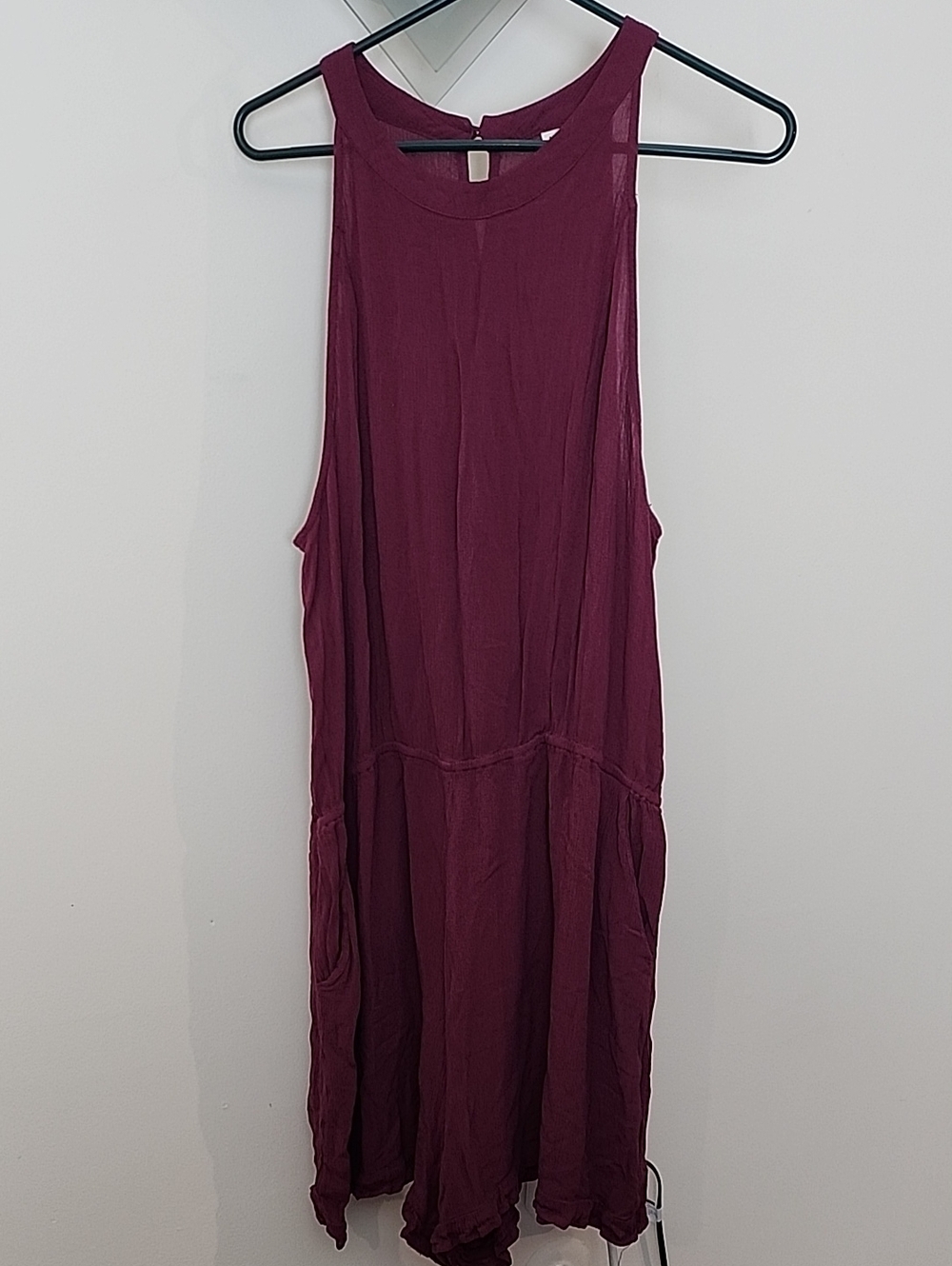 Mossimo Burgundy Romper